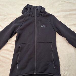 Black Full-Zip Hoodie